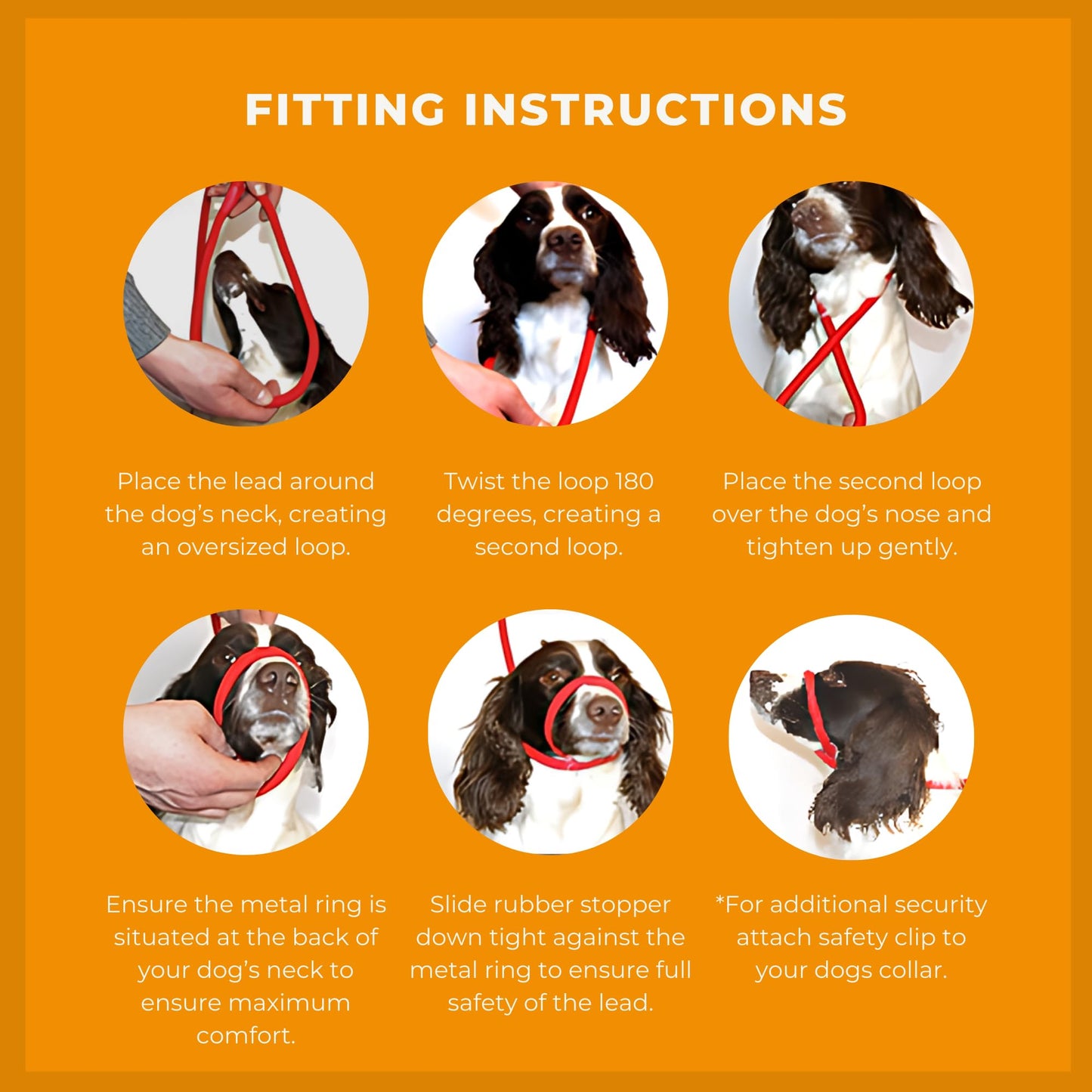 6mm Slip Lead - EXTRA LENGTH